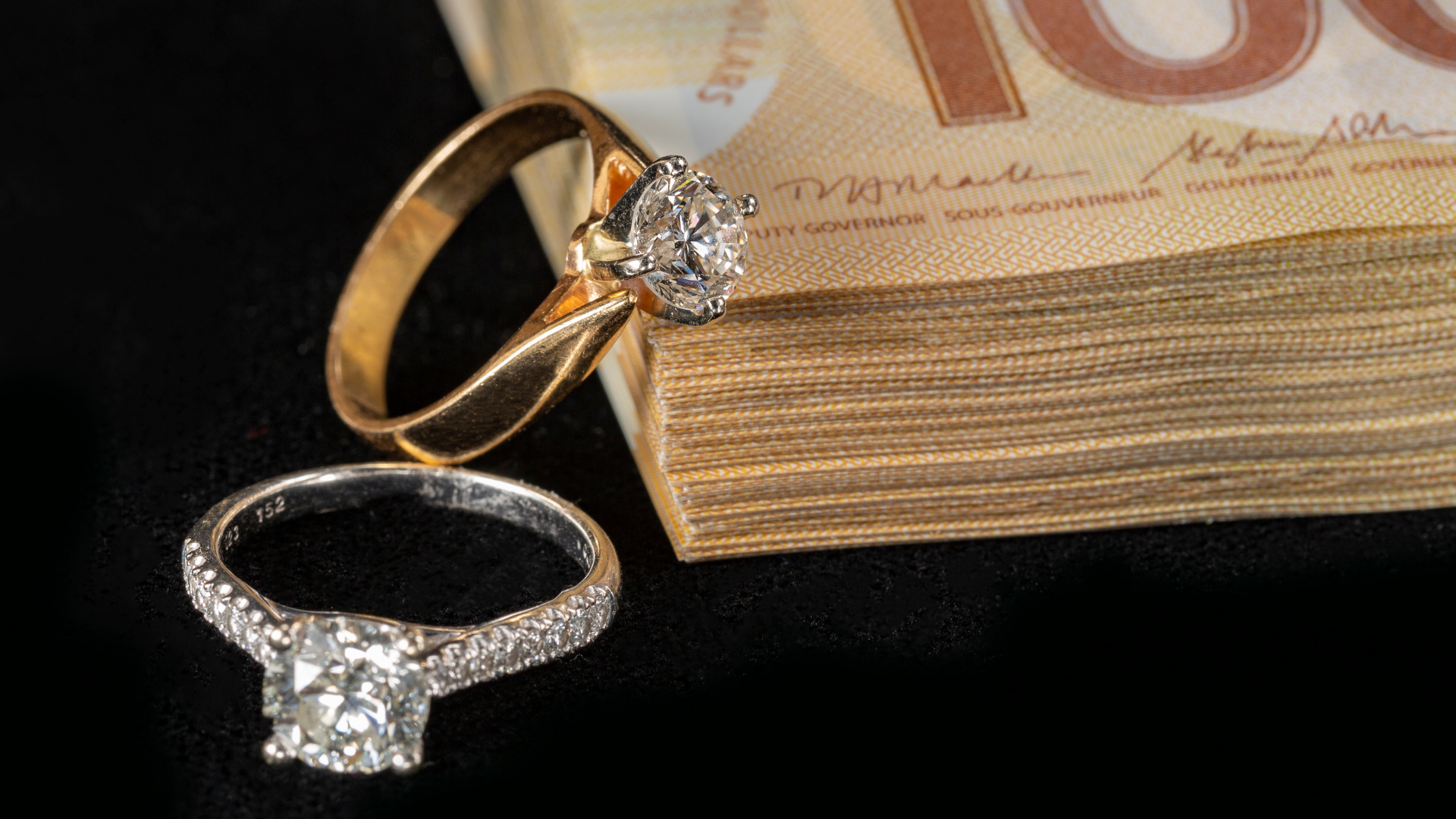 Diamond rings and Canadian banknotes